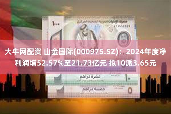大牛网配资 山金国际(000975.SZ)：2024年度净利润增52.57%至21.73亿元 拟10派3.65元