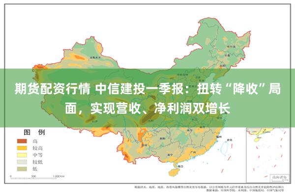 期货配资行情 中信建投一季报：扭转“降收”局面，实现营收、净利润双增长