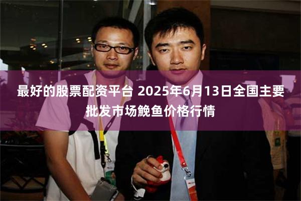 最好的股票配资平台 2025年6月13日全国主要批发市场鮸鱼价格行情
